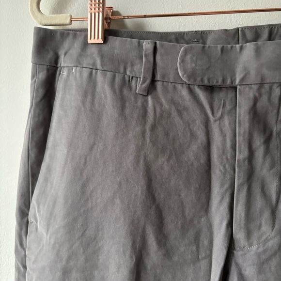 Bonobos Smoked Pear Gray Straight leg Chinos Sz 32/32 - Picture 4 of 6